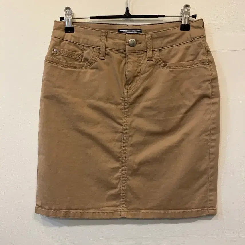 [BUNJANG] Tommy Cotton Skirt / 타미 면스커트