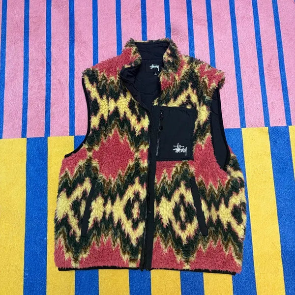 [BUNJANG] Stussy Vest Sherpa L Size / 스투시 베스크 쉐르파 L size