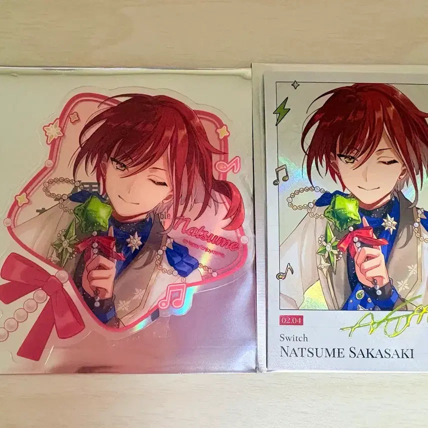 [BUNJANG] Ensemble Stars! Natsume 10th Anniversary Popup Polaroid Card Set, Star-Themed Clear Cards Bundle / 가격내림x 일괄 앙스타 나츠메 10주년 팝업 폴라로이드 카드 스타별 클리어카드
