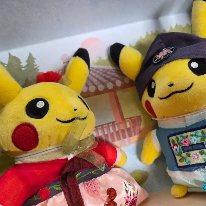[BUNJANG] Pokemon Pikachu Hanbok Edition Doll Series 3 / 한국 한정 포켓몬 피카츄 인형 한복 에디션 3