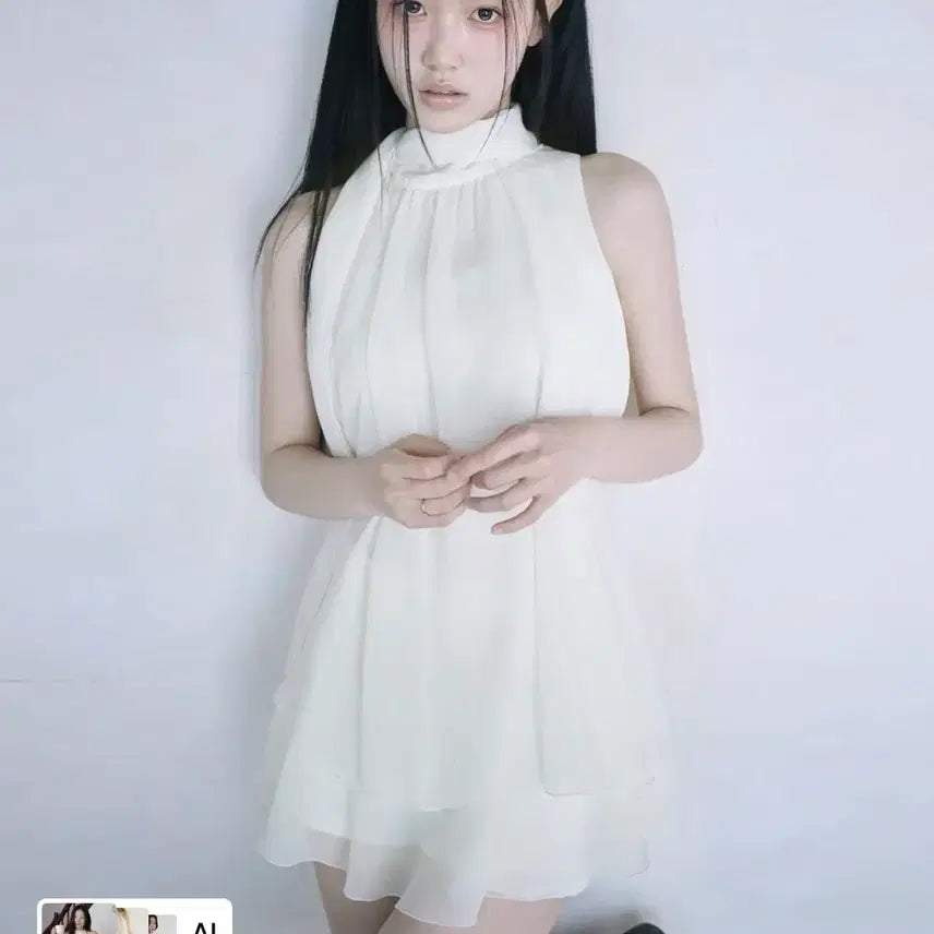 [BUNJANG] Raismiya Yui Ruffle Blouse Ivory / 레이즈미야 유이 러플 블라우스 IVORY
