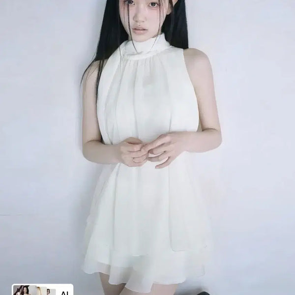 [BUNJANG] Raismiya Yui Ruffle Blouse Ivory / 레이즈미야 유이 러플 블라우스 IVORY
