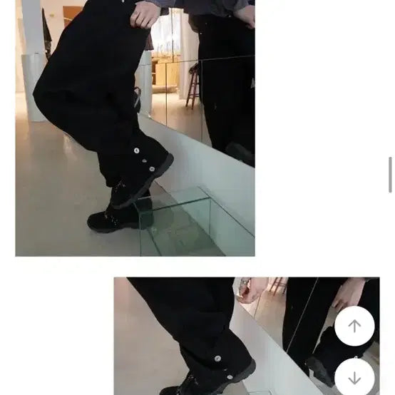 [BUNJANG] Roll-up Pants / 롤업 팬츠