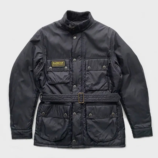 [BUNJANG] Barbour International Padded Jacket (Black, M) / [M] 바버 인터내셔널 패디드 자켓(블랙)