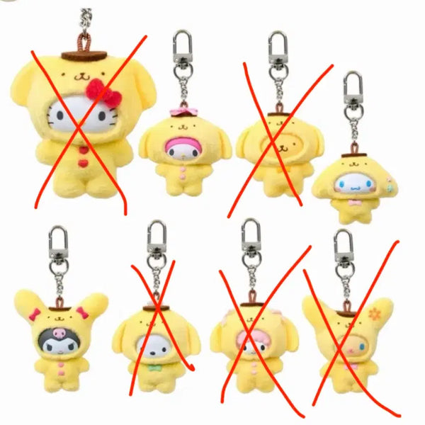 [BUNJANG] Sanrio Pompompurin 30th Anniversary Chibitomo Series / 산리오 치비토모 폼폼푸린30주년 시리즈