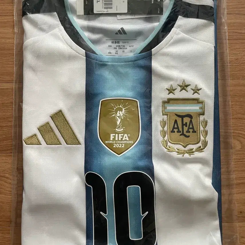 [BUNJANG] Adidas Argentina Home Jersey Messi 2XL / [새상품/2XL] 아디다스 아르헨티나 홈 저지 메시