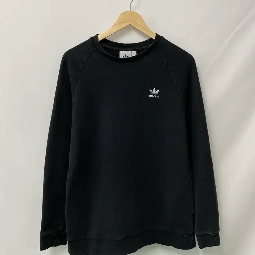 [BUNJANG] Adidas Black Crewneck Sweatshirt 2XL / 188. 아디다스 블랙 크루넥 맨투맨2XL