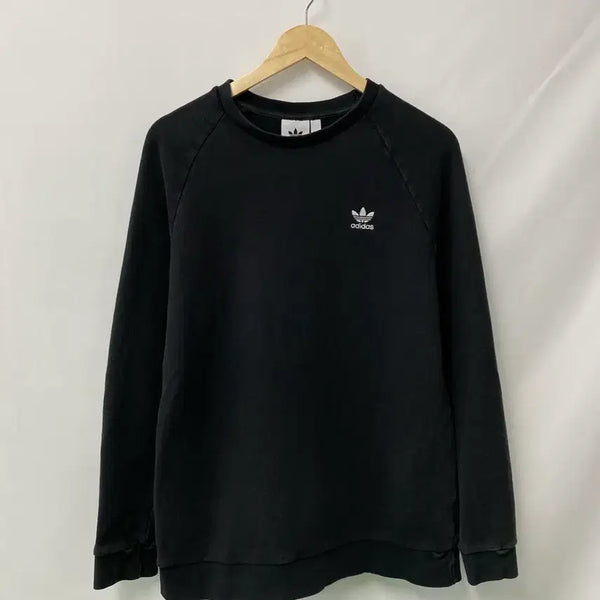 [BUNJANG] Adidas Black Crewneck Sweatshirt 2XL / 188. 아디다스 블랙 크루넥 맨투맨2XL