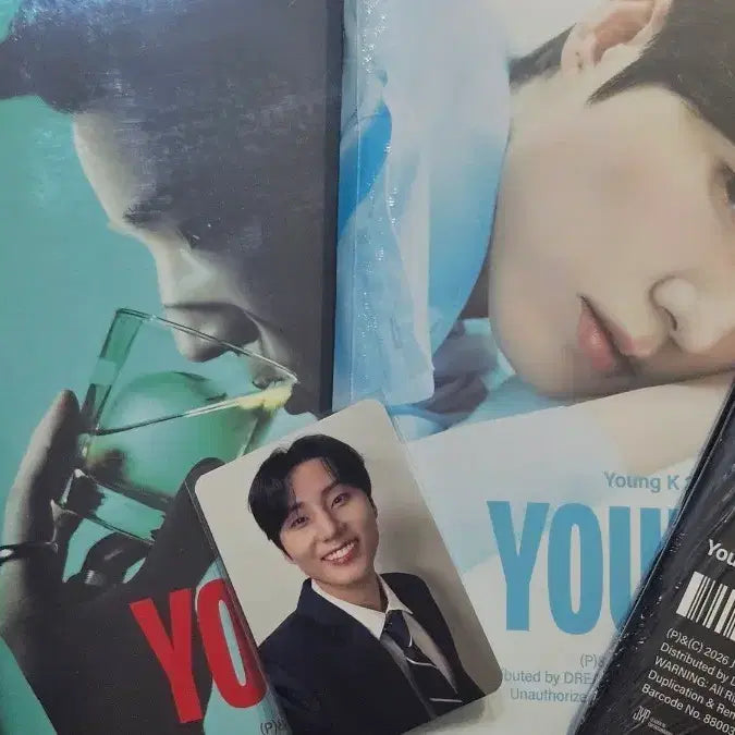 [BUNJANG] Young K Sealed Album Bundle Set (6) + Yes24 Lucky Draw Photocard / 영케이 미개봉 앨범 6장 + 예사 응모특전 포카 1매 일괄