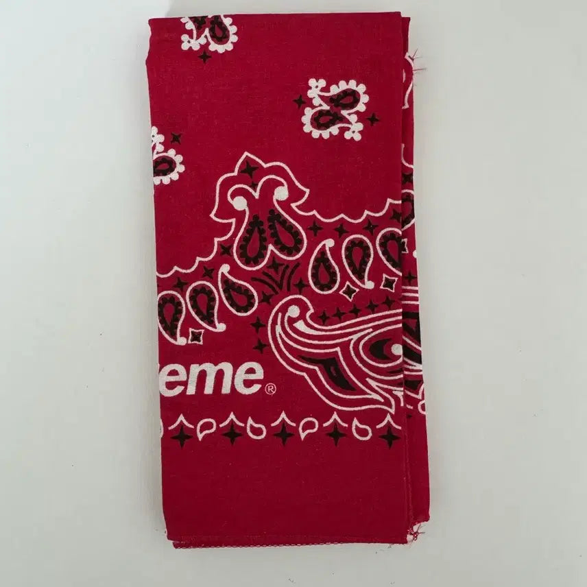 [BUNJANG] Supreme 24SS Bandana Red / 슈프림 24ss 반다나 레드