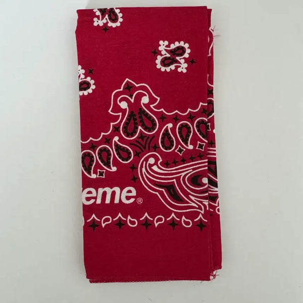 [BUNJANG] Supreme 24SS Bandana Red / 슈프림 24ss 반다나 레드
