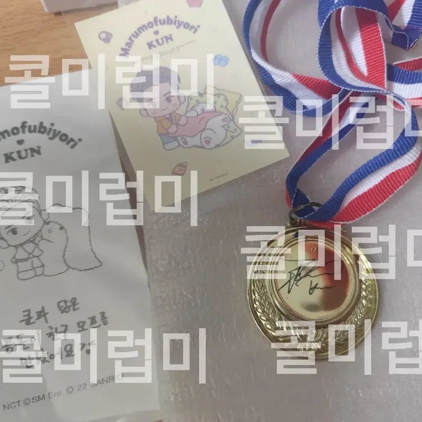 [BUNJANG] WayV Ten Signed Medal (NCT) / 웨이션브이 쿤 친필 싸인 메달 kun wayv 엔시티