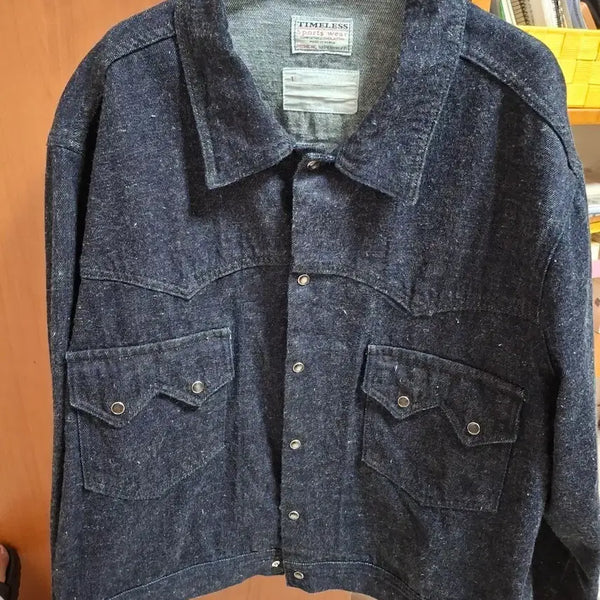 [BUNJANG] Timeless Sportswear Denim Western Jacket / [1] 타임리스스포츠웨어 데님 웨스턴자켓