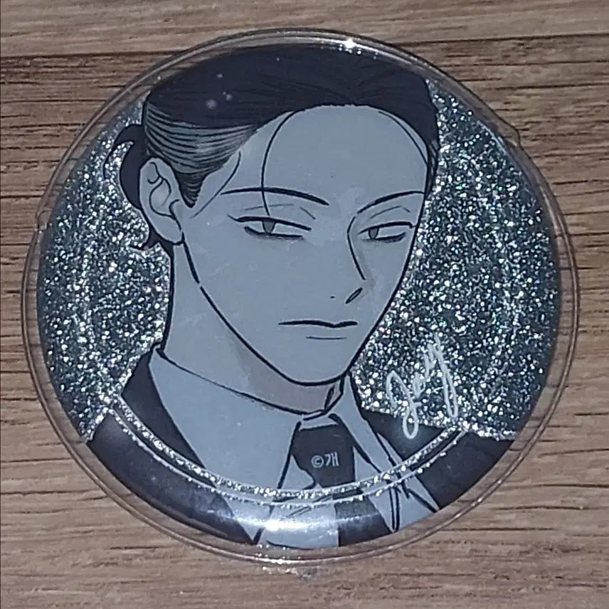 [BUNJANG] Webtoon 'Fallen Flower, Tearful Eyes' Badge / 네이버웹툰 시든꽃에눈물을 뱃지