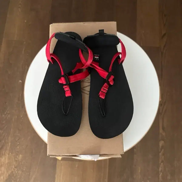[BUNJANG] MeiKo Sandals Red Size 230/36 / 230/36 메이코샌들 레드