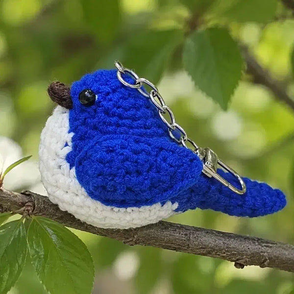 [BUNJANG] Hand-Knitted Bird Keychain / 귀여운 뜨개 새 키링 판매