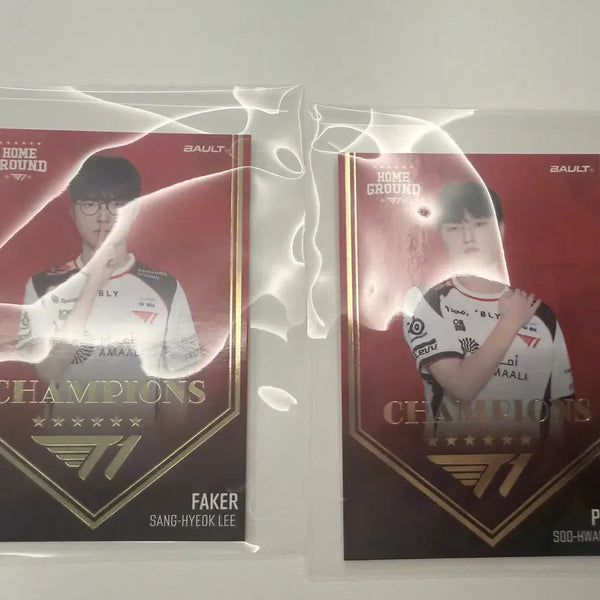 [BUNJANG] T1 Faker/Faze Homeground Card Bundle Set / 볼트 T1 홈그라운드 카드 페이커/페이즈 판매