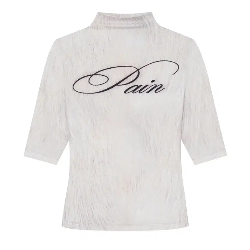 [BUNJANG] Bonnae Pain Mock Neck Top / Bonnae Pain mock neck top