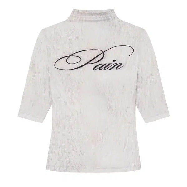 [BUNJANG] Bonnae Pain Mock Neck Top / Bonnae Pain mock neck top
