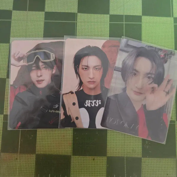 [BUNJANG] ATEEZ Seonghwa & Yunho Bundle Set Photocard 3-Piece Set (Incl. NOT OKAY) / [일괄] 에이티즈 성화 낫오케이 포함 포카 3장 세트