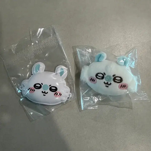 [BUNJANG] Chiikawa Momonga Latest Gacha Set (Multi Ring, Mask) / 치이카와 모몽가 최신 가챠 2종 일괄