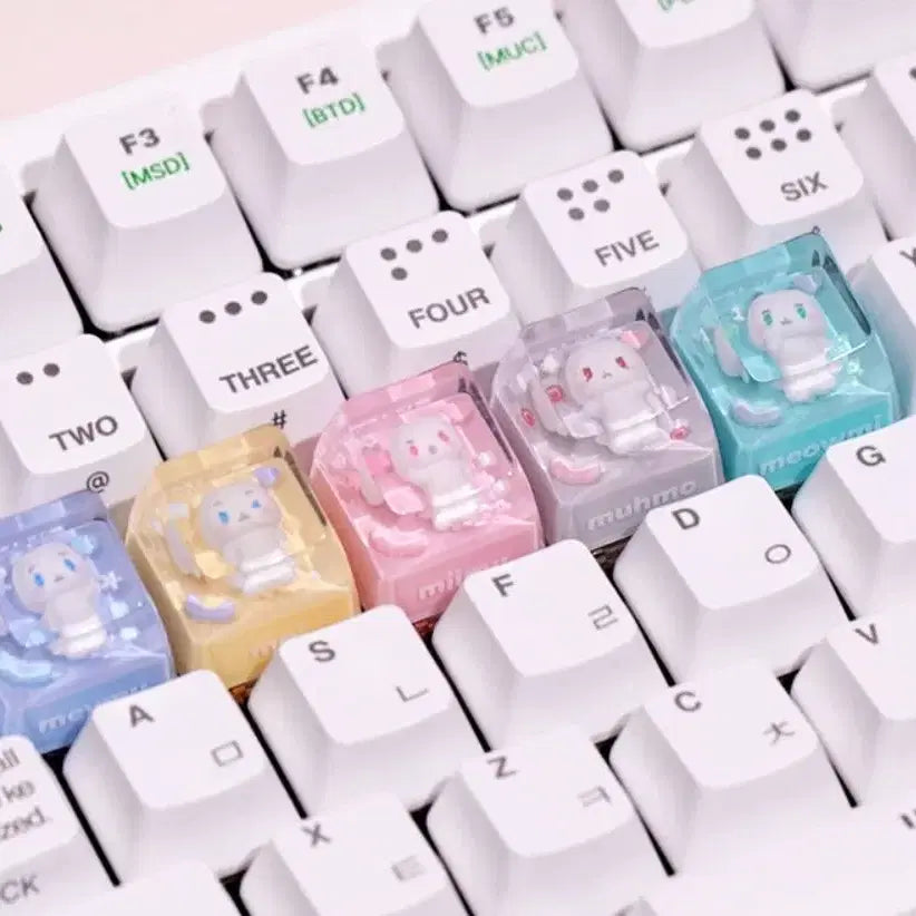 [BUNJANG] Plaeve Mmemimu Keycaps Mmo / 플레이브 므메미무 키캡 므모