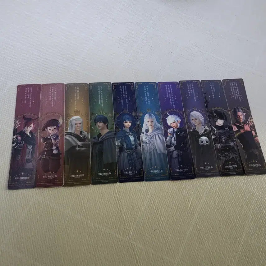 [BUNJANG] Final Fantasy XIV Daebak Cafe Bookmark and Coaster All-Clear Bundle Set / 파판14 대박카페 북마크 올클 일괄
