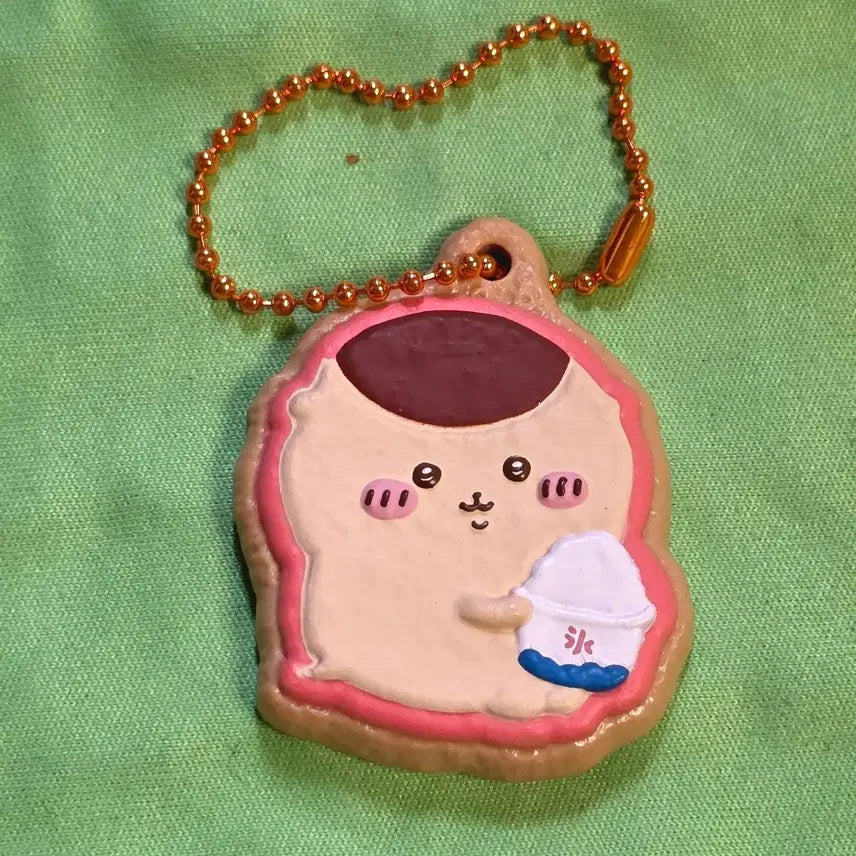 [BUNJANG] Chiikawa Kurimanju Cookie Charm Keychain / 먼작귀 치이카와 쿠리만쥬 쿠키참 키링
