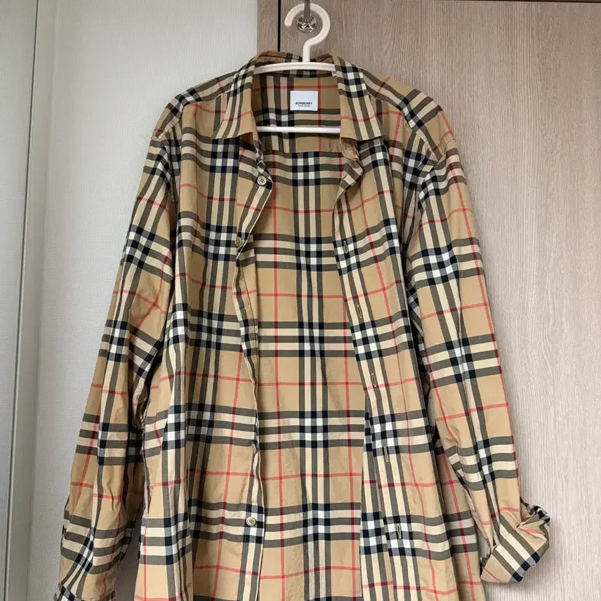 [BUNJANG] Burberry Check Poplin Shirt XL / 버버리 체크 셔츠 xl