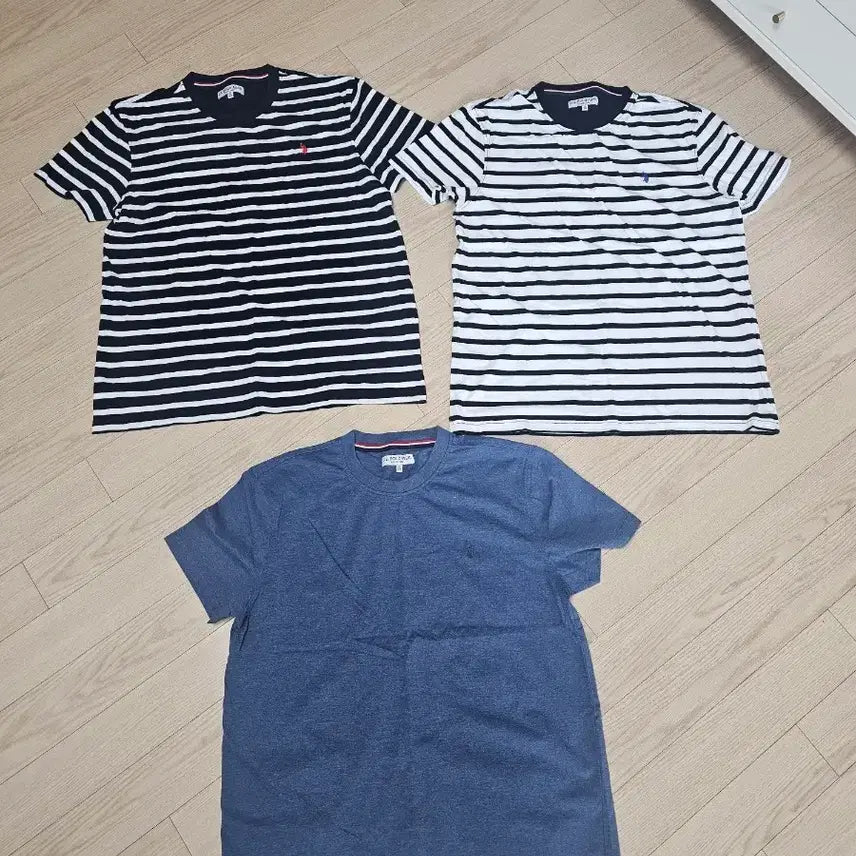 [BUNJANG] Polo Ralph Lauren Men's T-Shirt Bundle Set (Size 105) / 폴로 남성 티셔츠 일괄 3개