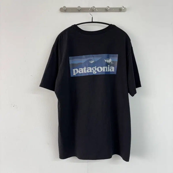[BUNJANG] Patagonia Short Sleeve T-Shirt Charcoal (Men's M) / 파타고니아 반팔 티셔츠 M사이즈