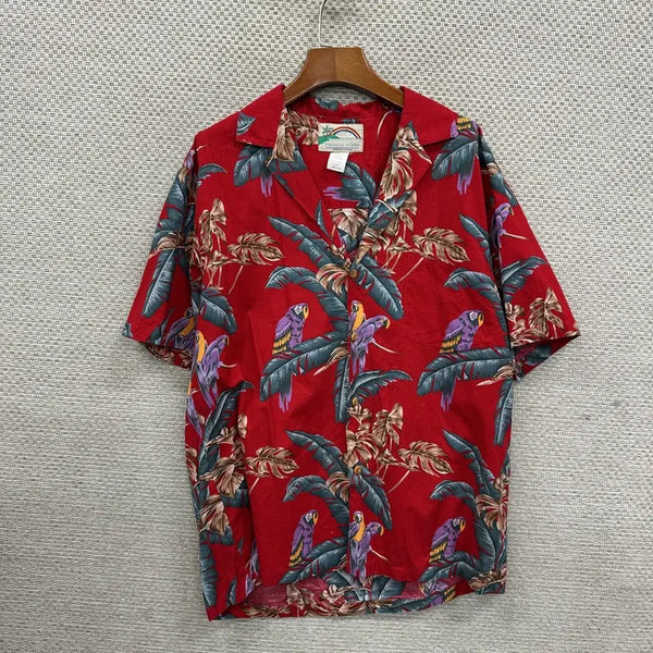 [BUNJANG] Paradise Found Vintage 90s Hawaiian Short Sleeve Shirt M / Paradise Found 빈티지 90s 하와이안 반팔 셔츠 M D04718