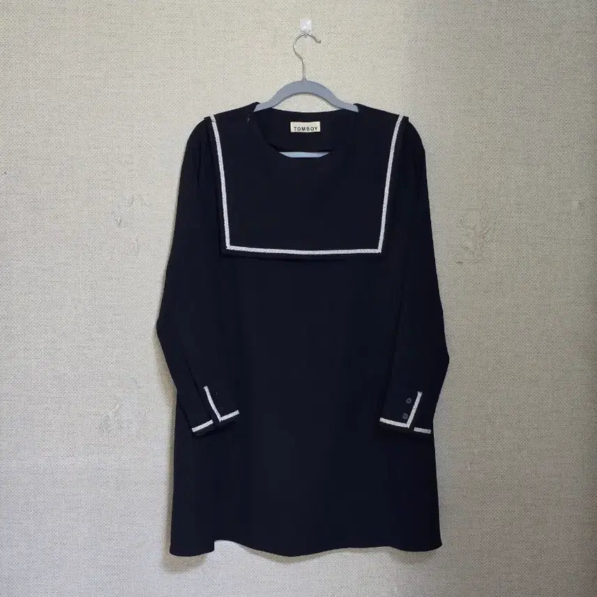 [BUNJANG] Tomboy Sailor Collar Dress / 톰보이 세일러 카라 원피스F