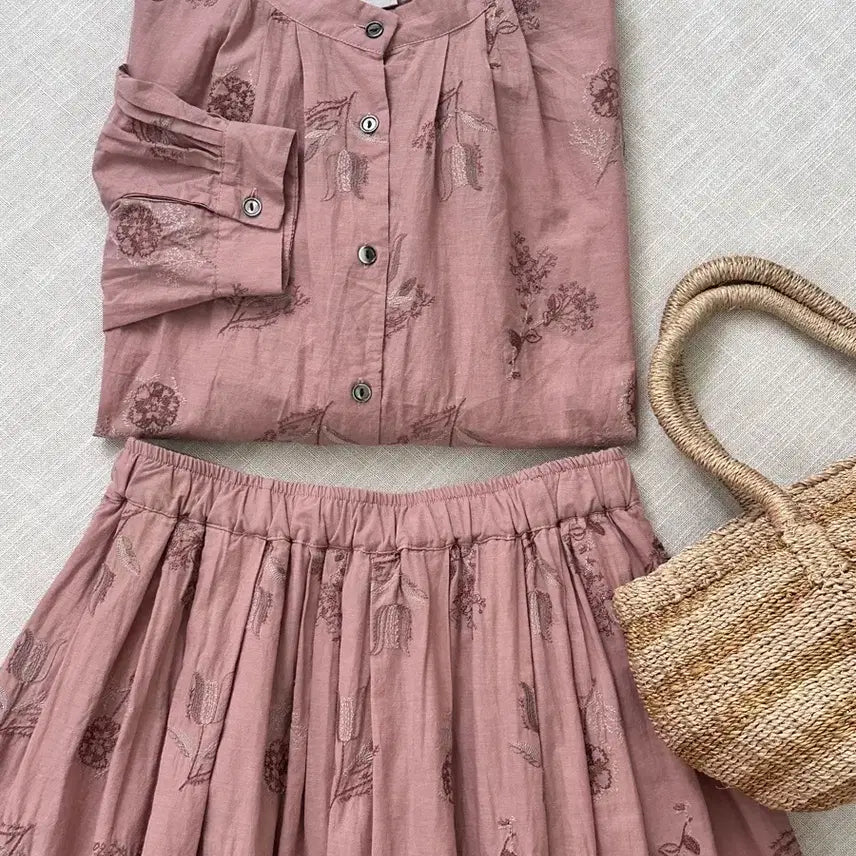[BUNJANG] Tsuharu Cotton Two-Piece Set / TSUHARU 츠하루 코튼 투피스 세트
