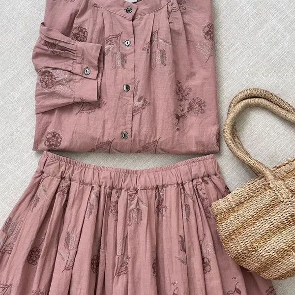 [BUNJANG] Tsuharu Cotton Two-Piece Set / TSUHARU 츠하루 코튼 투피스 세트