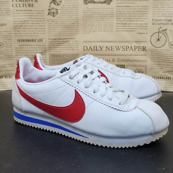 [BUNJANG] Nike Cortez Varsity Red Sneakers / 나이키 코르테즈 바시티레드 운동화250