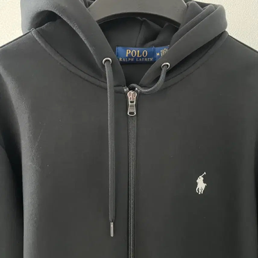 [BUNJANG] Polo Ralph Lauren Black Hooded Zip-Up Jacket / 폴로 랄프로렌 후드 집업 블랙