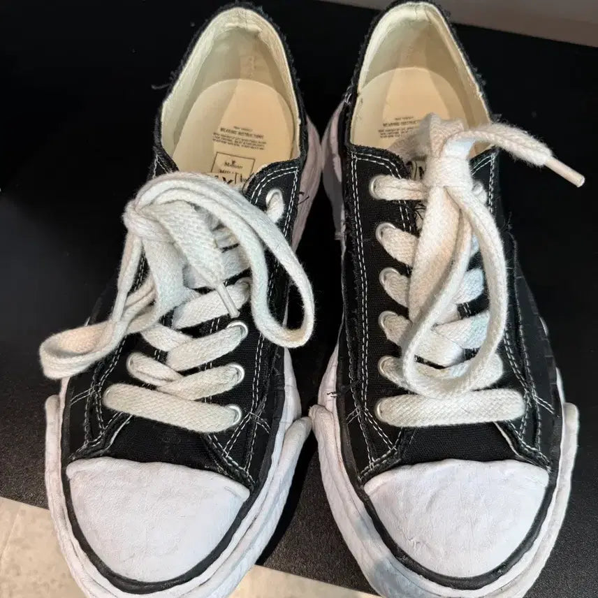 [BUNJANG] Mihara Yasuhiro Peterson 23 Black Sneakers / [44] 미하라 야스히로 피터슨23 팝니다