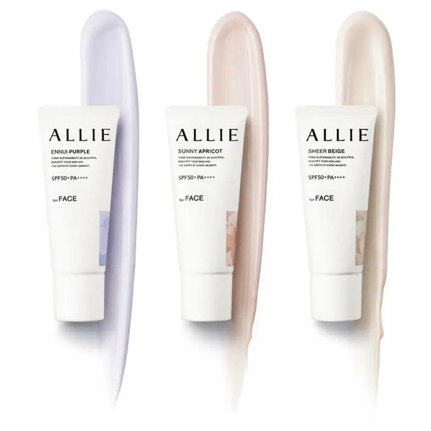 [BUNJANG] Alley Chrono Beauty Color Tuning UV Sun Cream Pact Free Purple / Apricot Pink (Sealed) / 미개봉새상품)알리 크로노 뷰티 컬러 튜닝 UV 선크림 파데프리 퍼플/살구핑크