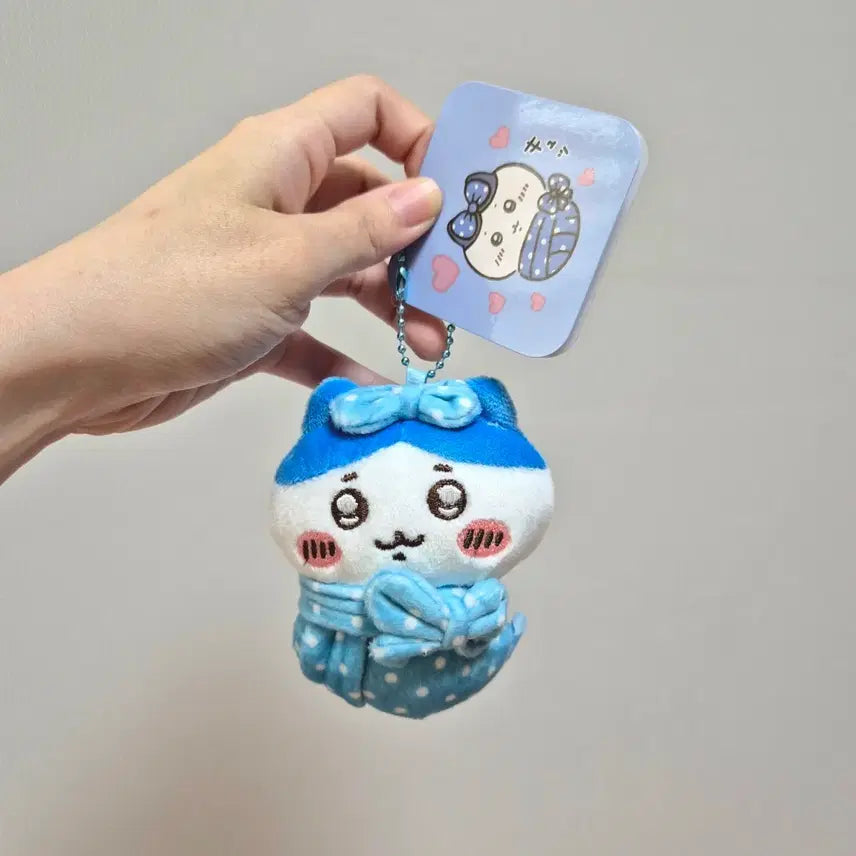 [BUNJANG] Chiikawa-style Baby Hachiware Plush Keychain / 이번주특가)치이카와st 베이비 하치와레 인형 키링