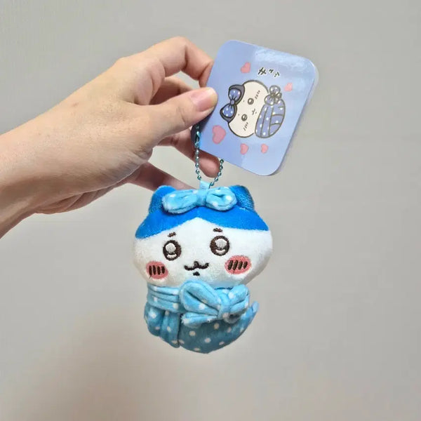 [BUNJANG] Chiikawa-style Baby Hachiware Plush Keychain / 이번주특가)치이카와st 베이비 하치와레 인형 키링