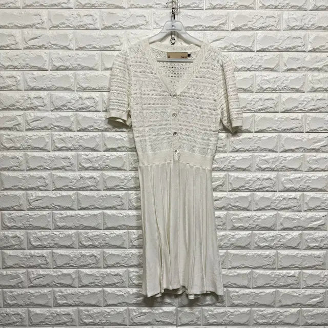 [BUNJANG] Short Sleeve Knit Dress / 3554) 반팔 니트원피스