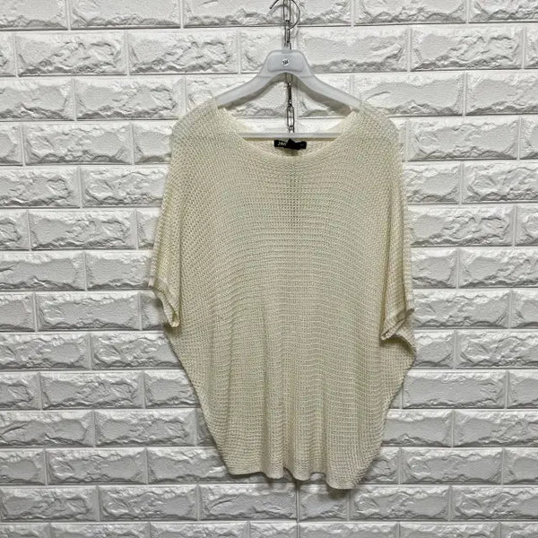 [BUNJANG] Loose Fit Mesh Knit T-Shirt / 3584) 루즈핏 그물 니트티셔츠