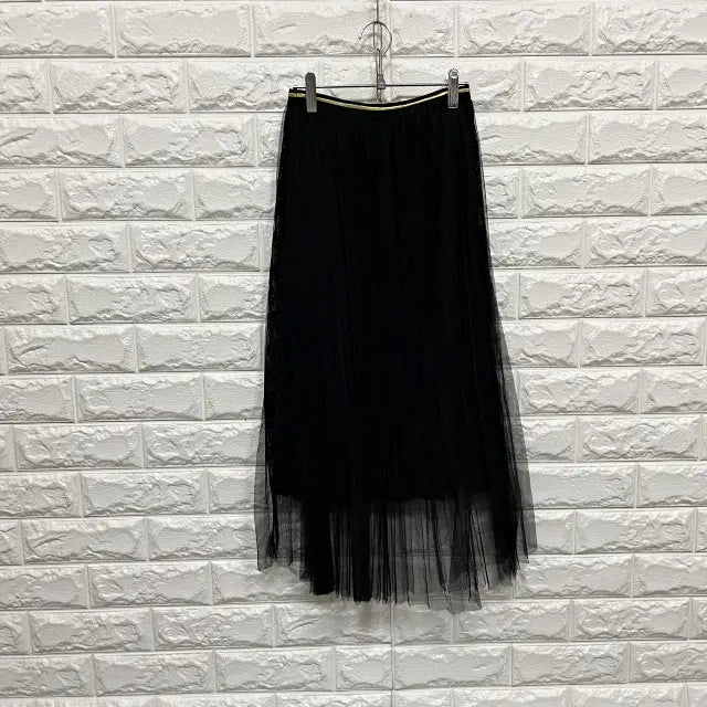 [BUNJANG] Chiffon Skirt / 3596) 샤스커트