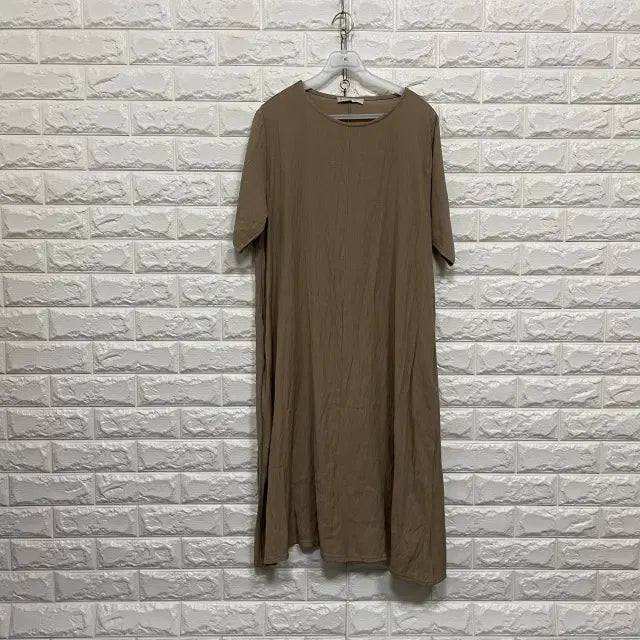 [BUNJANG] Short-Sleeve Midi Dress / 3602) 반팔원피스