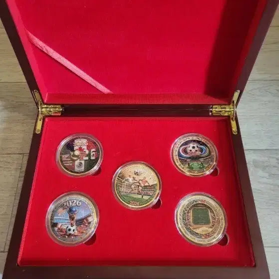 [BUNJANG] Soccer Commemorative Coin Set / 축구 기념주화 세트