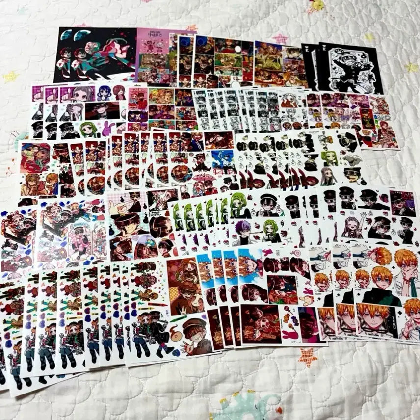 [BUNJANG] Jibaku Shonen Hanako-kun Sticker Set / 애니인스 지박소년 하나코 인믹 하나코 인스 판스