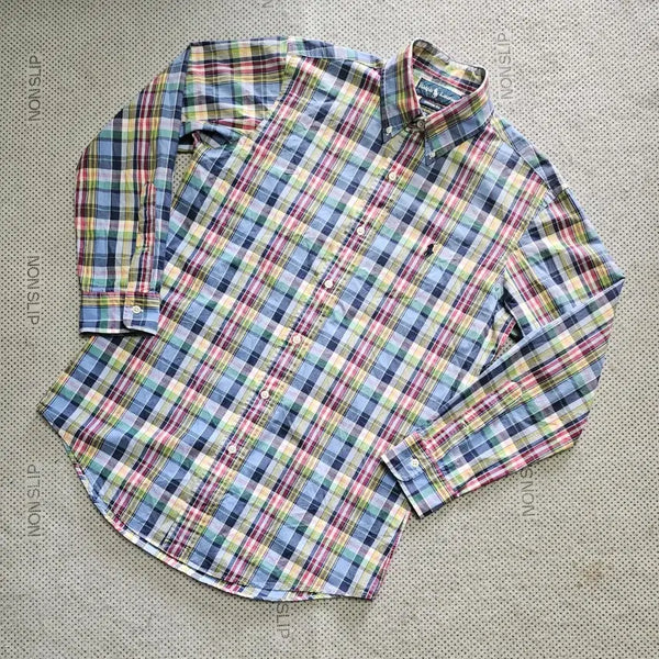 [BUNJANG] Polo Ralph Lauren Checkered Shirt / 폴로 랄프로렌 셔츠 체크 남방