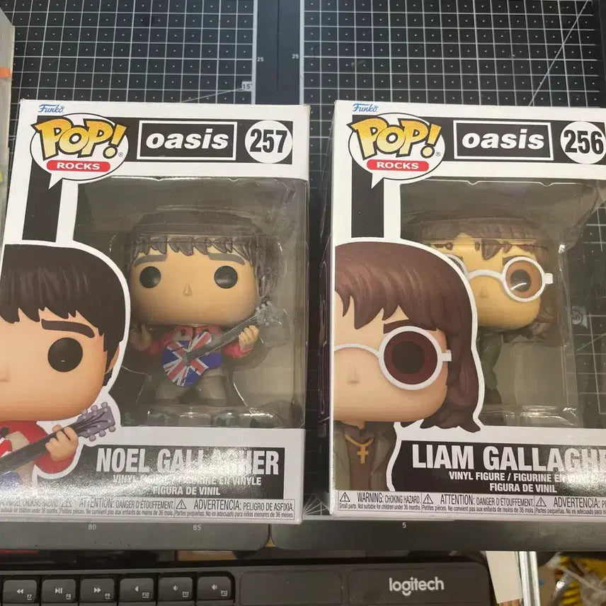 [BUNJANG] Oasis Liam Gallagher & Noel Gallagher Funko Pop! Set / 펀코팝 오아시스. 리암 노엘 세트