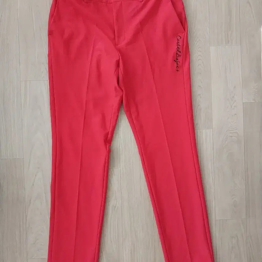 [BUNJANG] Castelbajac Men's Golf Pants Poly 32-33 Inch Unused / 17. 미사용품 남성 까스텔바작 골프바지 봄가을 폴리 32~33인치